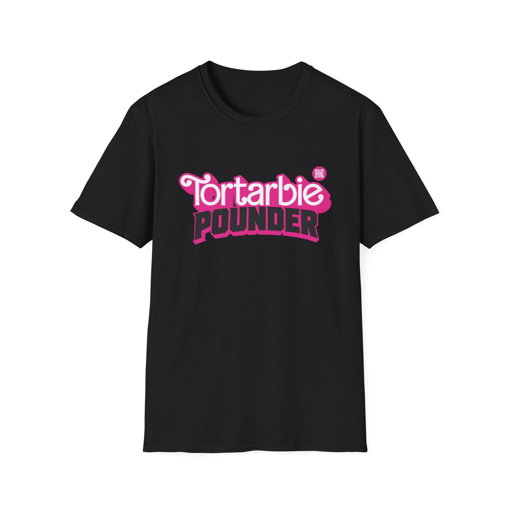Tortarbie Pounder Graphic T-Shirt — Retro Pink Logo Tee - Image 3